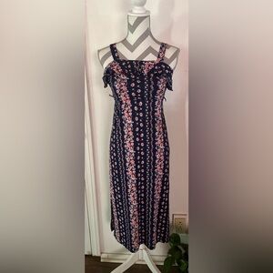 Three pink hearts brand dress